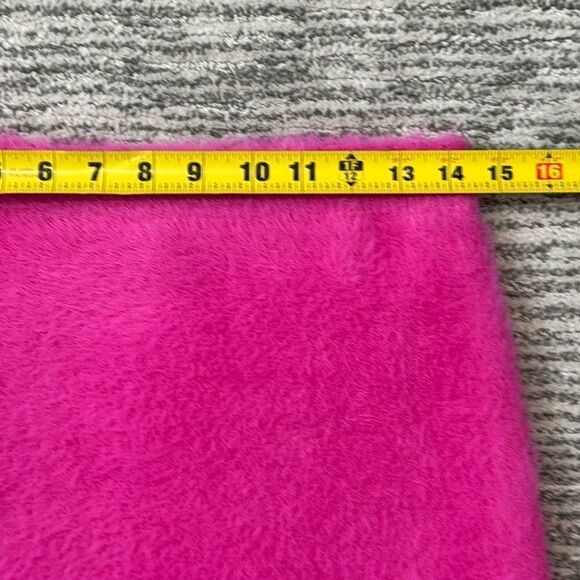 NWT SIMKHAI  Paytra Fuzzy Mini Skirt - Hot Pink XL Revolve - Picture 10 of 12